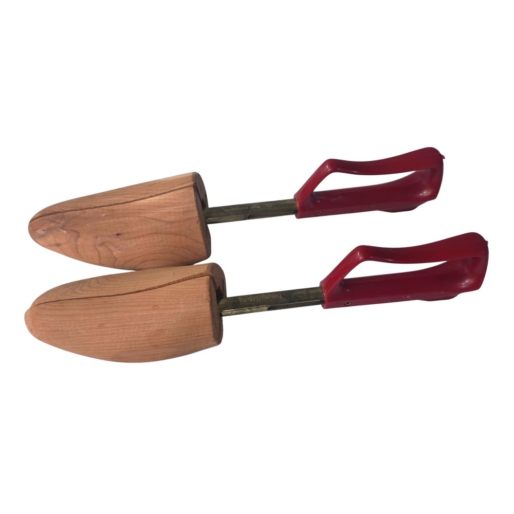 Vintage Florsheim Rochester Travel Tree Shoe Keepers Stretcher Cedar Wood No3.